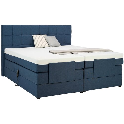 Moderano POSTELJA BOXSPRING 180 cm x 200 cm , tekstil modra Cene