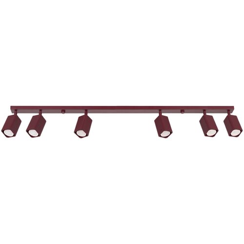 Sollux Lighting Stropna svetilka RAYO 6L bordo, (5000499919) Cene