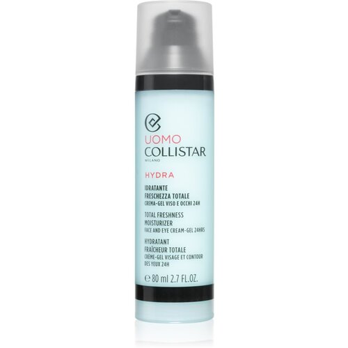 Collistar Uomo Total Freshness Moisturizer Face and Eye Cream-Gel lahka vlažilna gel-krema za obraz in predel okoli oči 80 ml za moške Cene