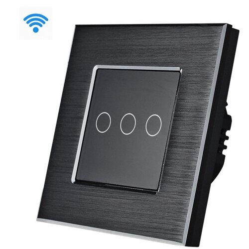  3G Wi-Fi pametni prekidači AL NN Crni (WIFI TOUCH SWITCH) Cene