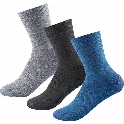 Devold Daily Merino Medium Sock 3 Pack Indigo Mix 36-40 Čarape