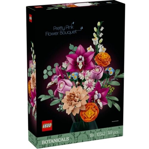 Lego BOTANICALS Čudovit šopek z rožnatimi cvetovi 10342 Cene