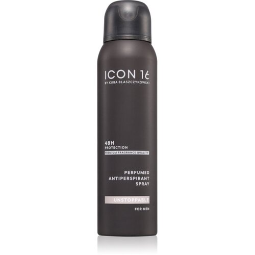 BeBIO ICON16 Unstoppable antiperspirant v pr&amp;scaron;ilu za mo&amp;scaron;ke 150 ml Slike