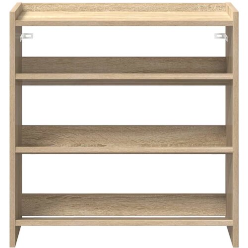 Maison Chic Regal za čevlje - Polica za čevlje sonoma hrast 60x25x62 cm inženirski les, (21776207) Cene