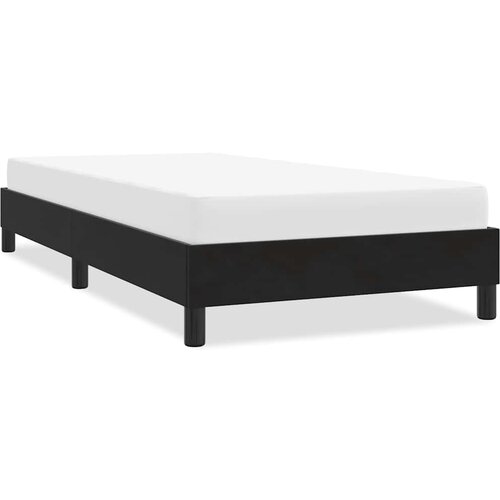 VidaXL posteljni okvir brez vzmetnice črna 90x210 cm žamet Slike