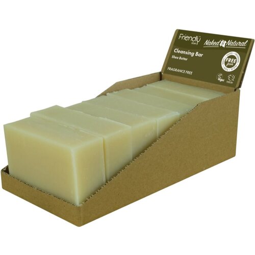 Friendly Soap Cleansing Bar Shea Butter naravno milo za obraz 7x95 g Slike