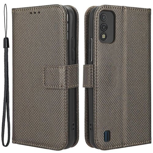 INORCO Diamond Texture Shell za Itel A26 PU usnjena denarnica Folio preklopna torbica stojalo za telefon, (22033528) Slike