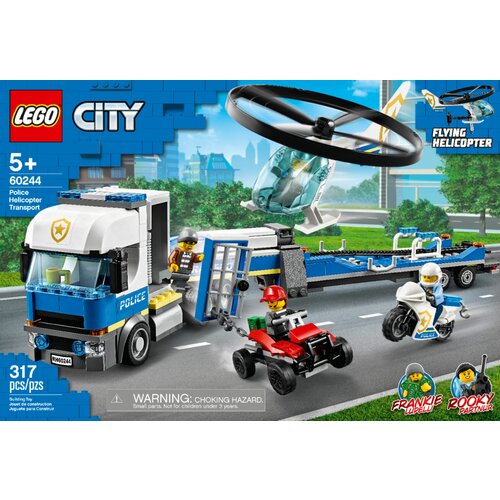 Lego Kocke City Police Helicopter Transport LE60244 Cene