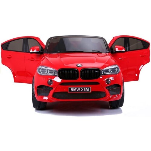 Lean Toys Otro&amp;scaron;ki avto Bmw x6m rdeča dvosed 2x120w Slike