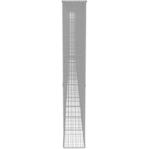  Gabionski zid s poklopcima od pocinčanog čelika 900x50x200 cm Slike