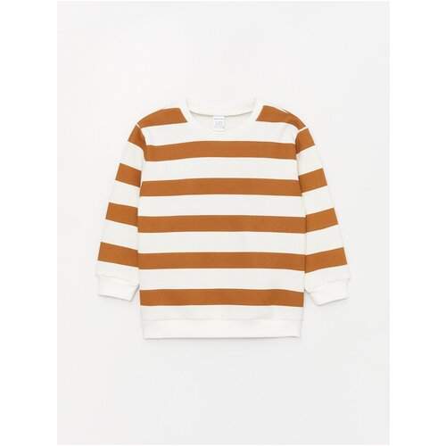 LC Waikiki Crew Neck Long Sleeve Striped Baby Boy Sweatshirt Slike