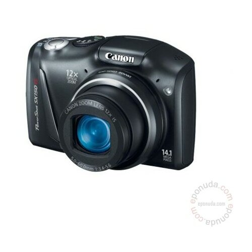 Canon powershot SX150 is black digitalni fotoaparat Slike