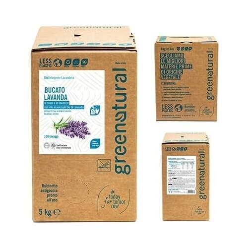 Greenatural Tekoči detergent s sivko - 5 kg Cene