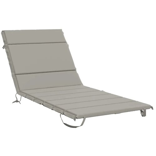  Jastučić za ležaljku GEMERT 100% poliester Siva 200 x 90 x 3 cm - Siva 200 x 90 x 3 cm Poliester Slike