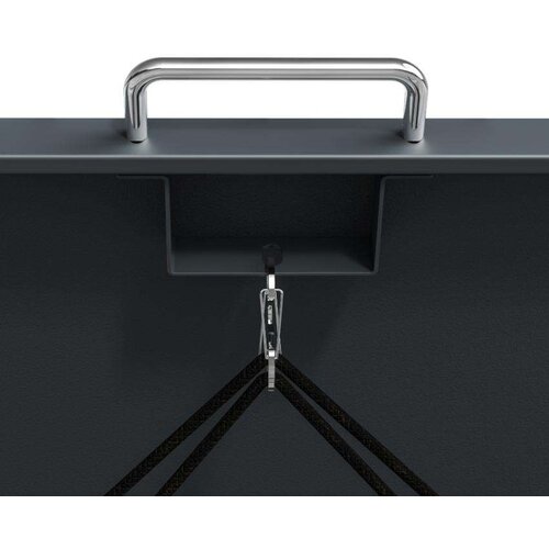 Westman - Spremi&amp;scaron;te za 5 kanti za smeće Lacina | 5x240L | Izgled antracit/drvo | 80x332x116 cm - BRANDED IN GERMANY Slike