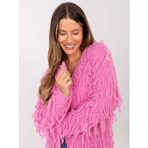 RUE PARIS Sweater-MI-SW-1308.21-pink Slike