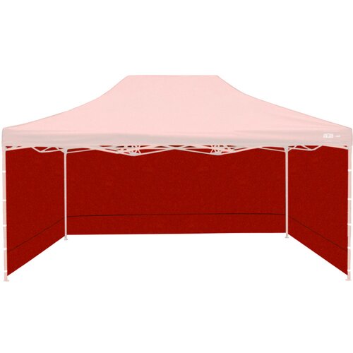 Aga Bočnice za prodajno stojnico 3x4,5m Rdeča, (21125267) Cene