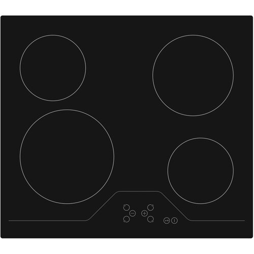 BIKITCHEN E-KF 72.1 Steklokeramicna 60 plo&scaron;ca cm brez okvirja, samostojno Cene