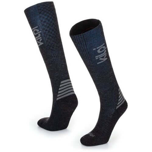Kilpi Ski knee socks PEROSA-U black/blue Slike