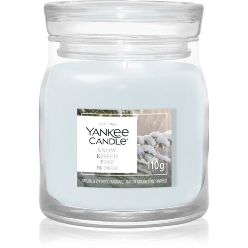Yankee Candle Snow Kissed Pine di&amp;scaron;eča sveča Signature 110 g Slike