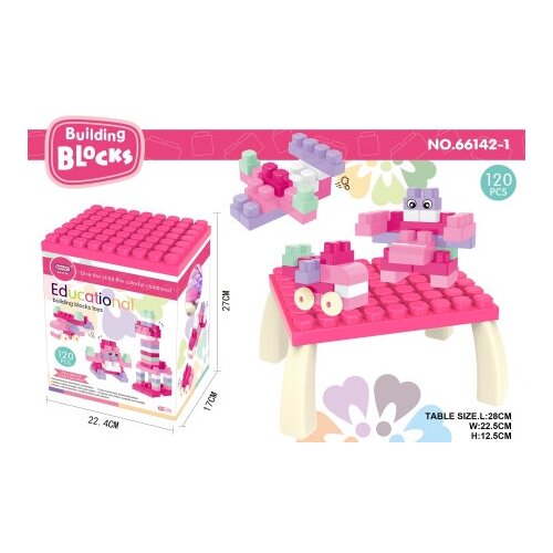 Merx kocke roze sto-120 delova ( ms46130 ) Cene