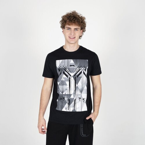 Slazenger mu&scaron;ka majica merton, crna Cene