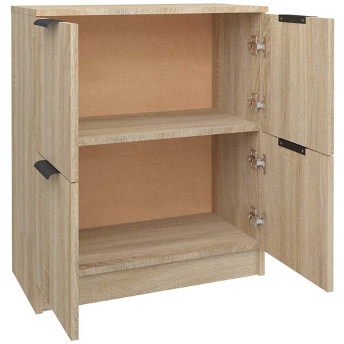  Komoda boja hrasta sonome 60 x 30 x 70 cm od konstruiranog drva Smeđa Slike