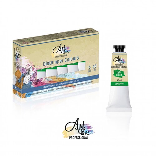 Artline Tempera svetlo zelena 6kom 45ML Cene