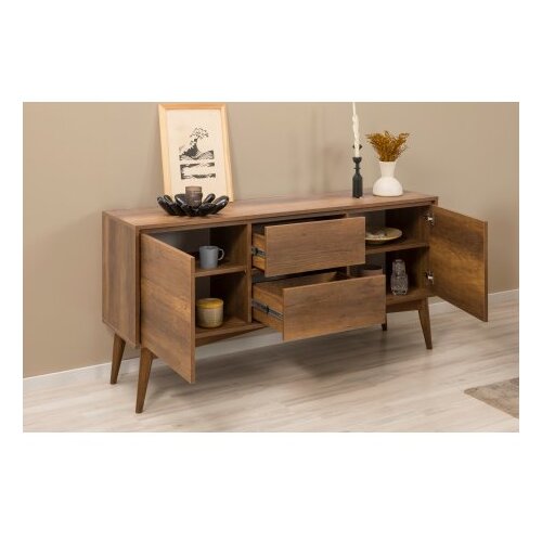 Hanah home Trpezarijski set Vina Bench 04 0900, 6 delova, Bež Slike