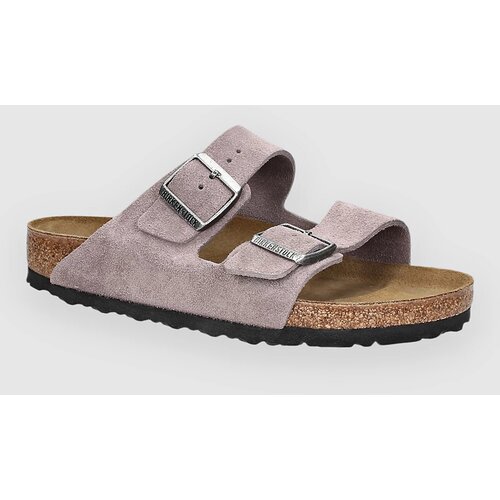 Birkenstock Arizona Suede Leather Sandali faded purple Cene