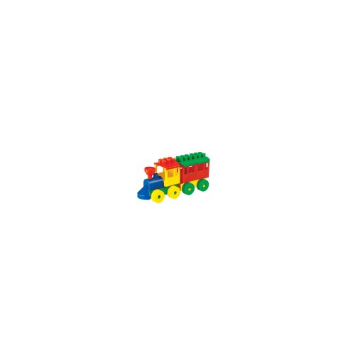 Mogly Toys 036698 vozić i kocke 1 vagon Slike