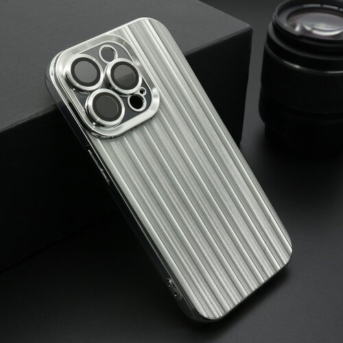  Futrola shining line za iphone 14 pro (6.1) srebrna Slike