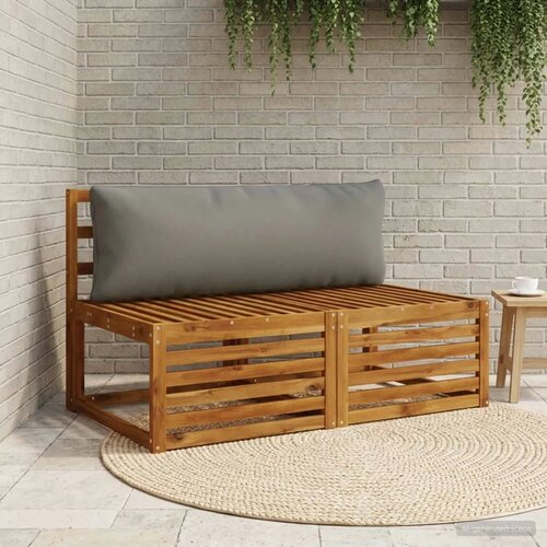  Jastučić za leđa (1 kom) PUTTEN 100% poliester Siva - Siva (melange) 120 x 40 x 15 cm 1 Cijene