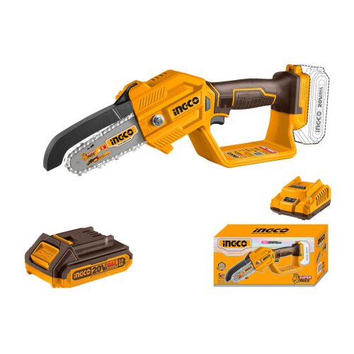 INGCO TOOLS Pila za grane AKU 20V sa baterijom i punjačem CGSLI20581E Slike