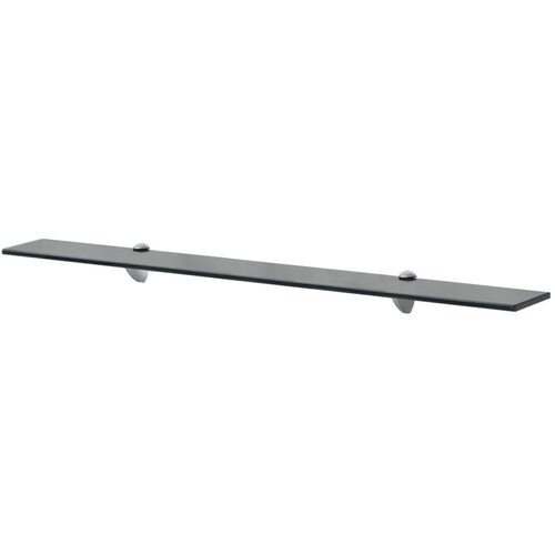 Zidne police 2 kom staklene 90 x 10 cm 8 mm Slike