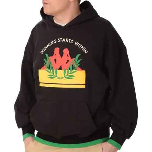 Kappa muški duks Authentic Heritage Lupo, Crni Cene