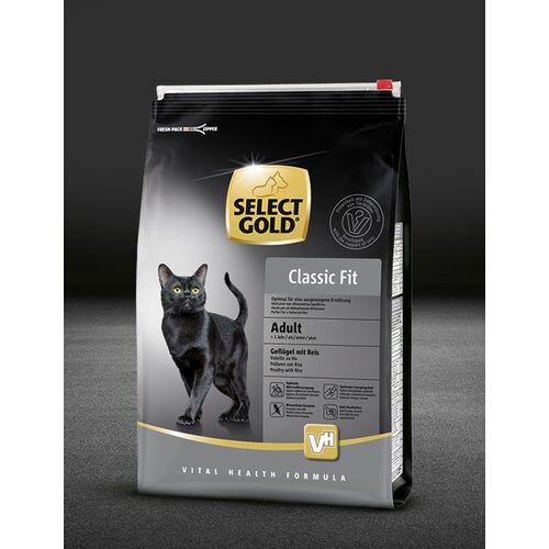 Select Gold cat adult classic poultry&rice 10kg Slike