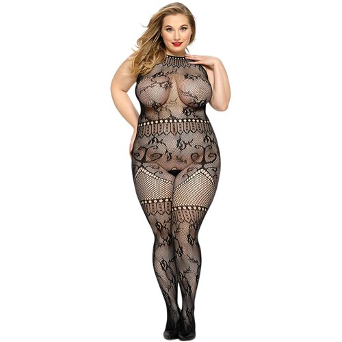 JSY 023 - črn mat pajac (XL-2XL) Slike