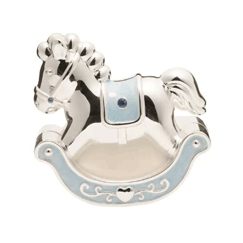 Widdop &amp;amp; Co. Hello Baby - Kasica - Hello Baby, Rocking Horse, Blue Slike