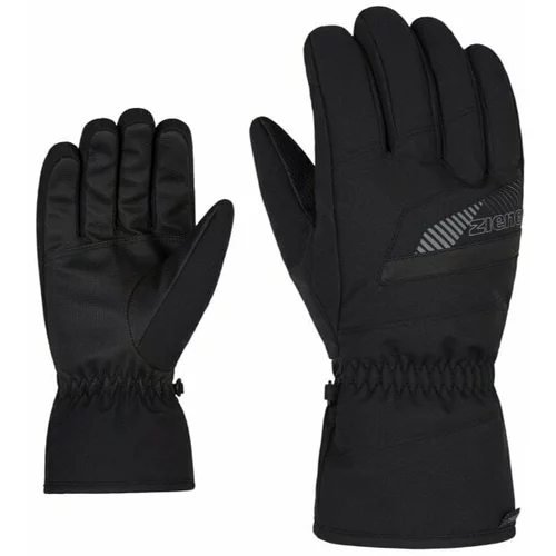 Ziener Gordan AS® Graphite/Black 9 Smučarske rokavice