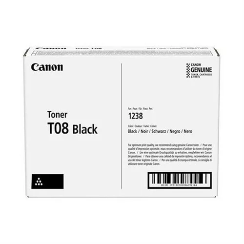  Toner Canon T08 Black / Original