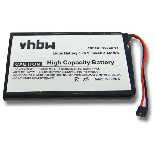 VHBW baterija za garmin Nüvi 1200 / 1250 / 1260, 930 mah