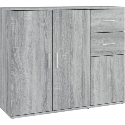 Maison Chic Komoda - Predalnik siva sonoma 91x29,5x75 cm inženirski les, (21717330) Cene