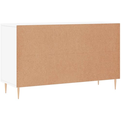  Komoda bijela 100x36x60 cm od konstruiranog drva Slike