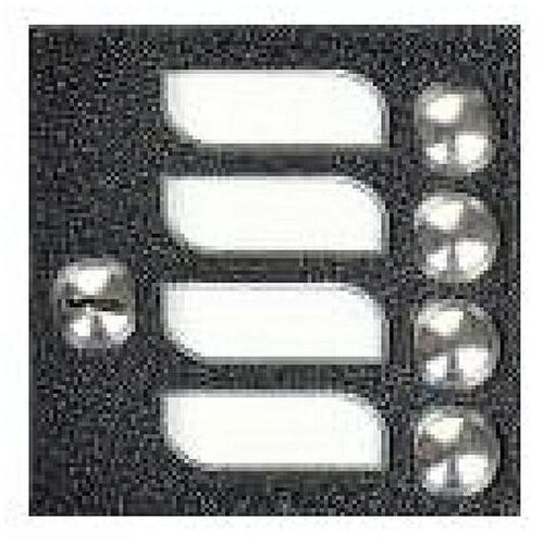 Tesla 4FN 231 02.2 / F - modul 4 natis. TT KARAT, 2-BUS, srebrna, 4 nom., Z Cene