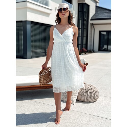DStreet SIENA White Dress Slike
