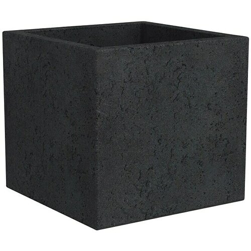 Scheurich Cvetlični lonec C-Cube - Stony Black - 40 Slike
