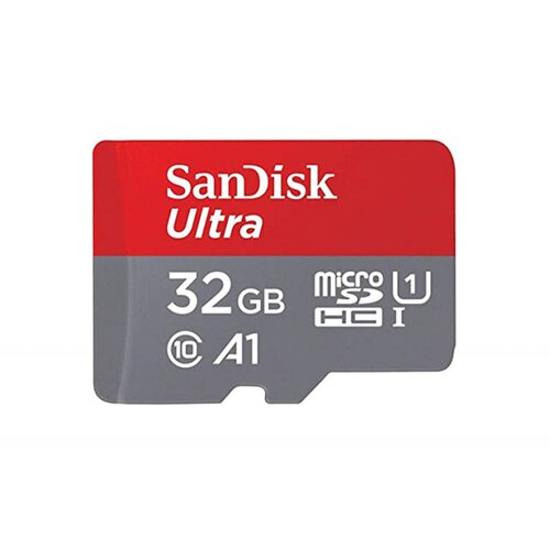San Disk sdhc 32gb ultra mic.120mb/s a1class10 uhs-i +adap. Cene