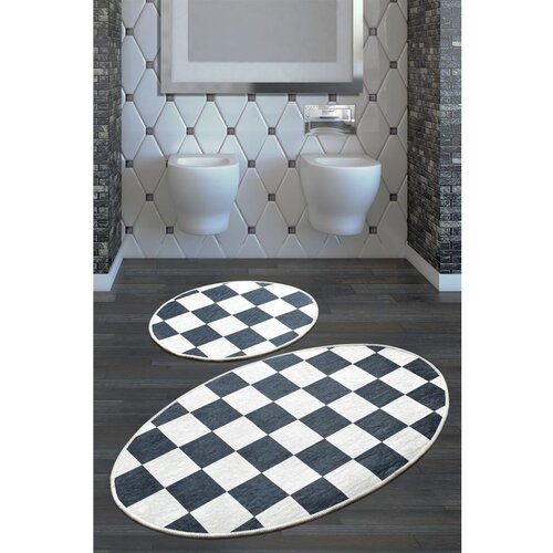  dama djt multicolor bathmat set (2 pieces) Cene