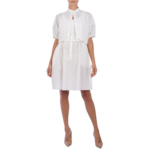 Emporio Armani Kratke obleke INA13T-I2328100 Bela Cene